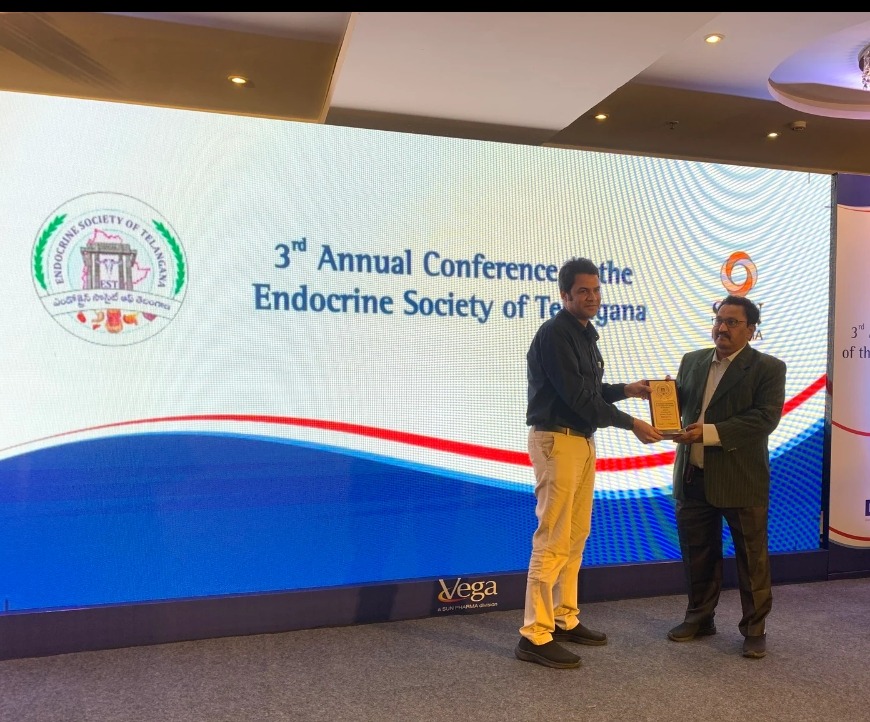 Endocrine Society of Telangana Award